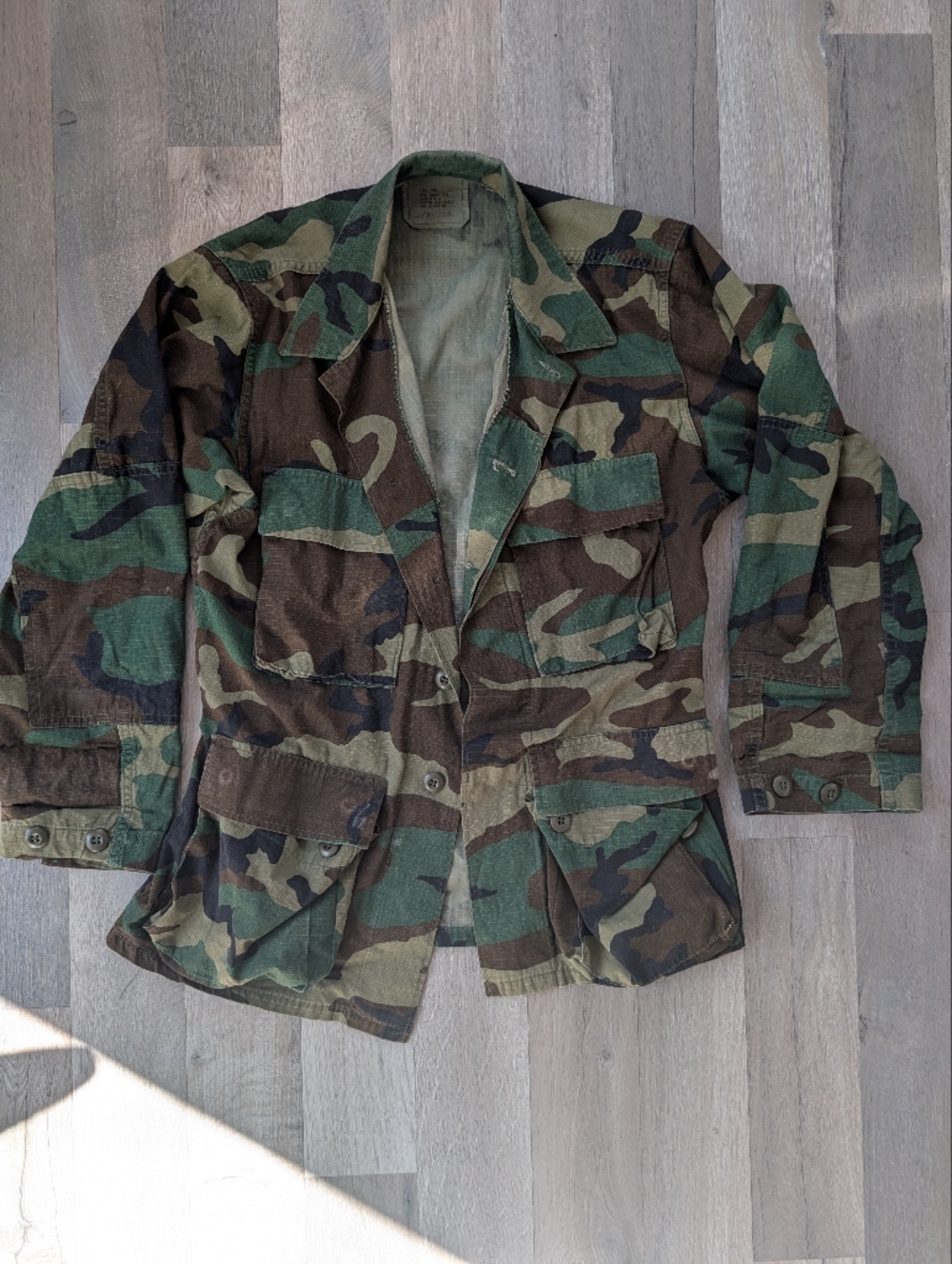 Classic Woodland Camo Field Jacket